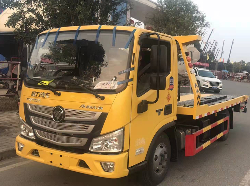 今日推薦新款藍(lán)牌歐馬可清障車(chē)